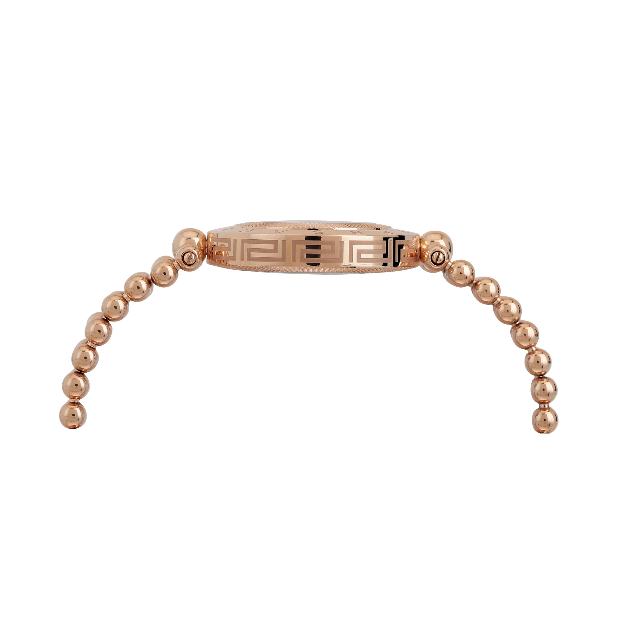 Versace Gold Gold Round Dial Quartz Analog Women Watch