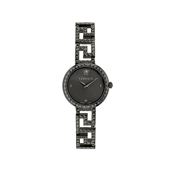 Versace Greca Goddess VE7A00123 Black Women 28 mm Round Watch