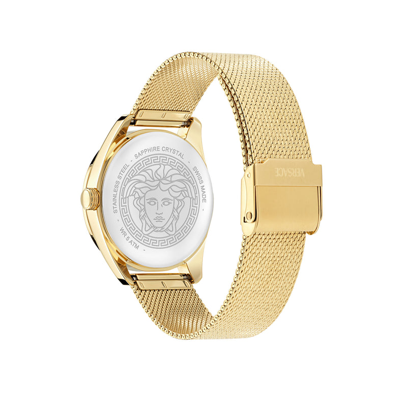 Versace New V Circle Multicolor Round Dial Quartz Analog Women Watch Watch Versace
