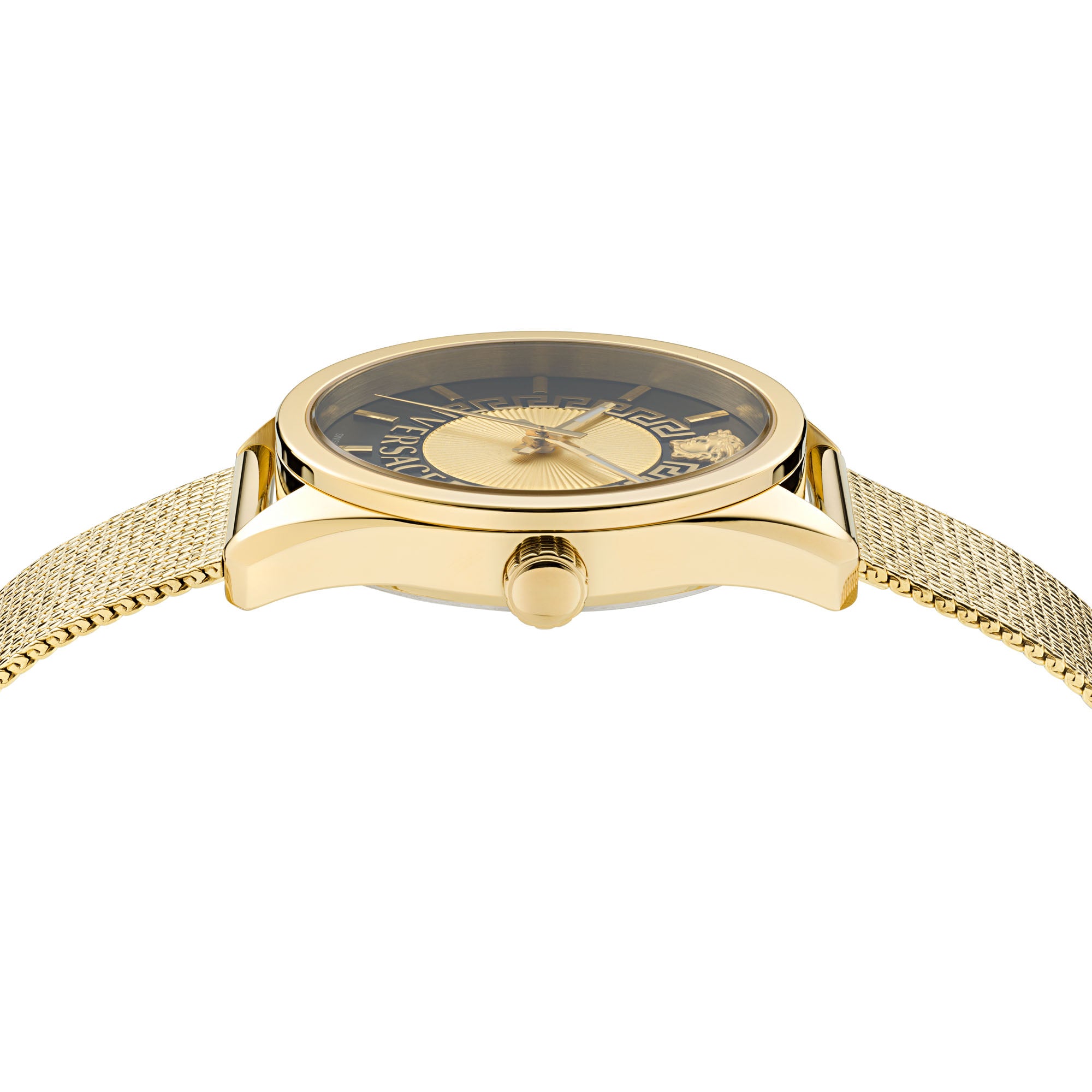 Versace New V Circle Multicolor Round Dial Quartz Analog Women Watch