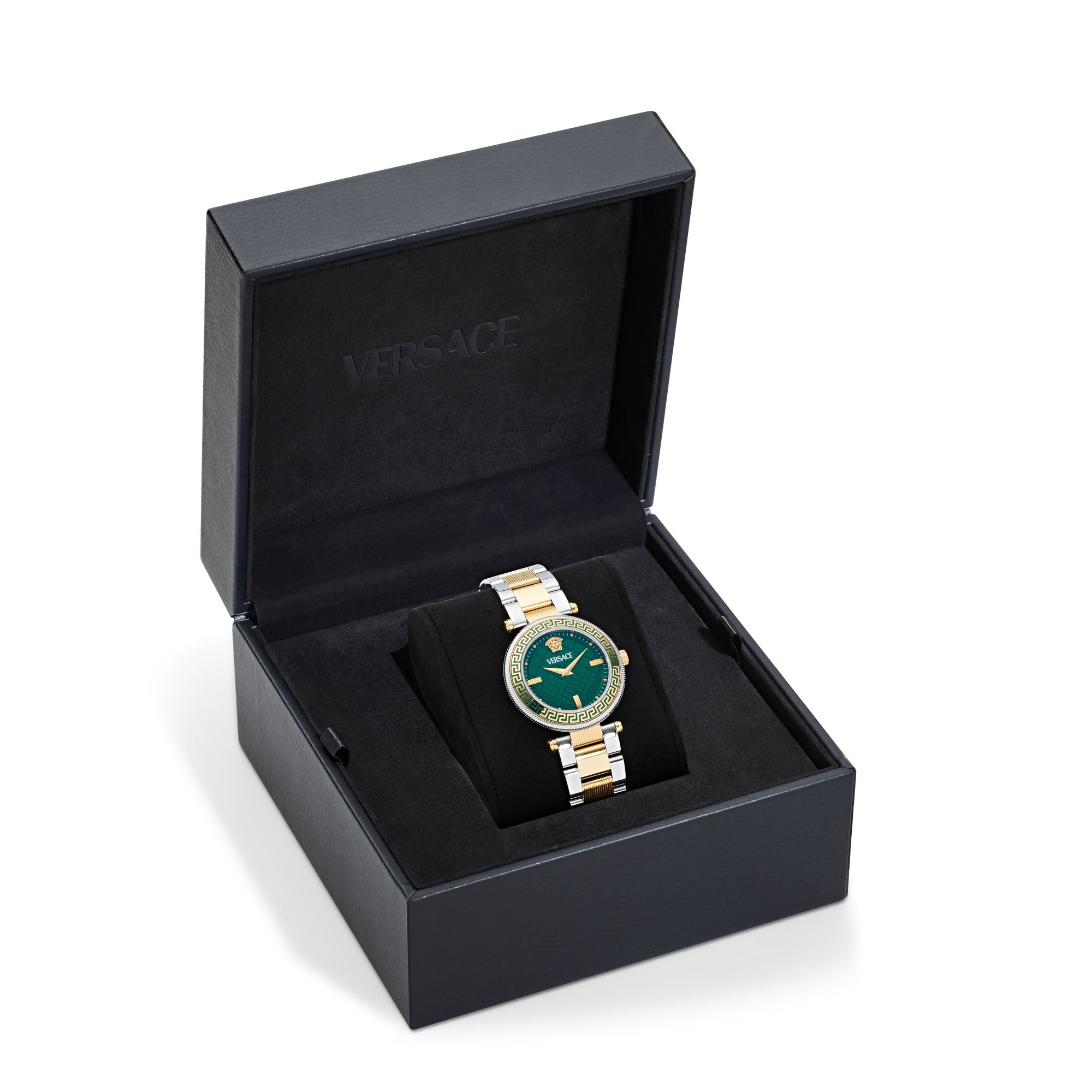 Versace Reve Green Round Dial Quartz Analog Women Watch