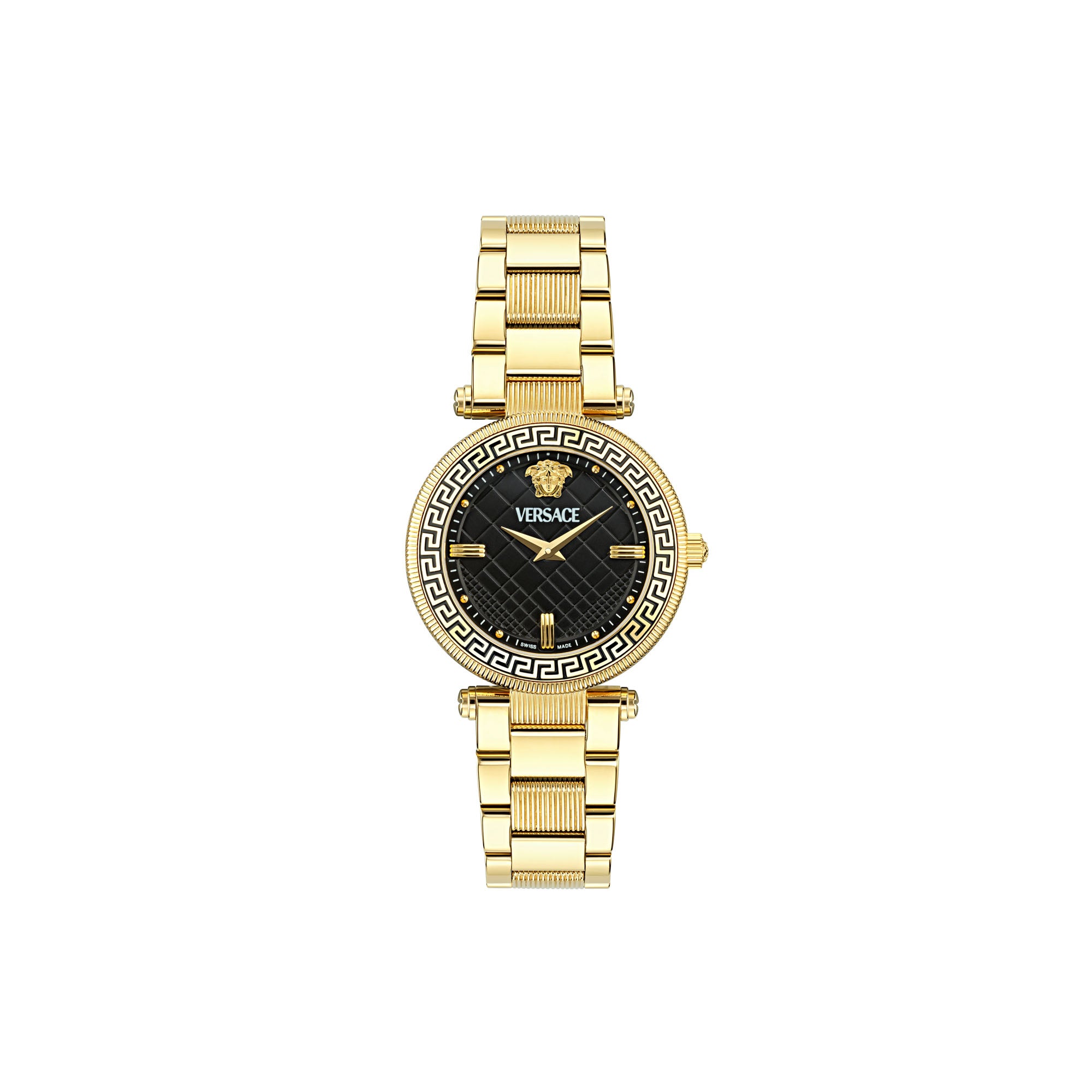 Versace Reve Black Round Dial Quartz Analog Women Watch