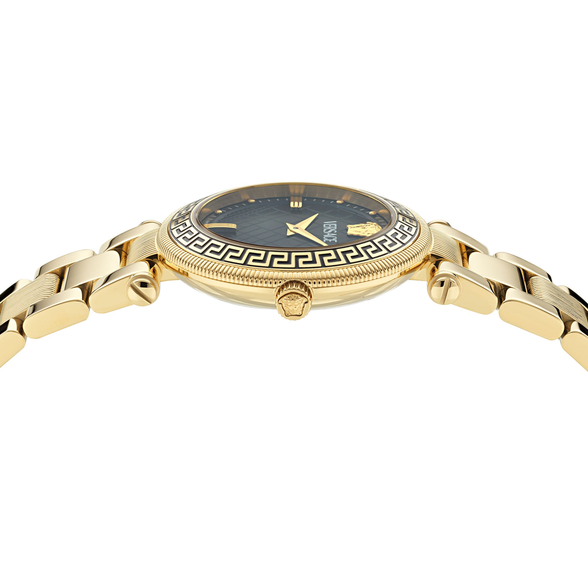 Versace Reve Black Round Dial Quartz Analog Women Watch