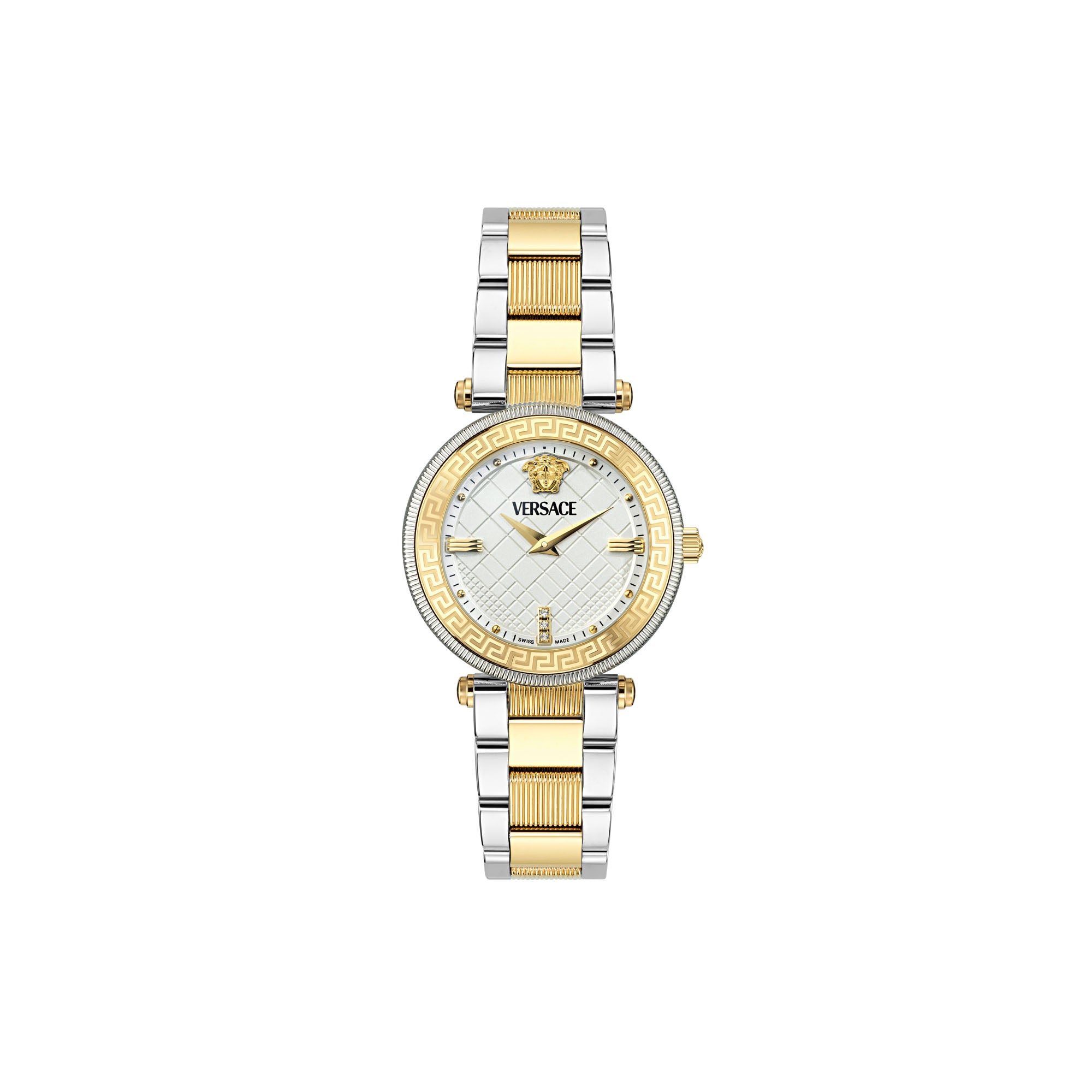 Versace Reve White Round Dial Quartz Analog Women Watch VE8B00724 At  JUST WATCHES