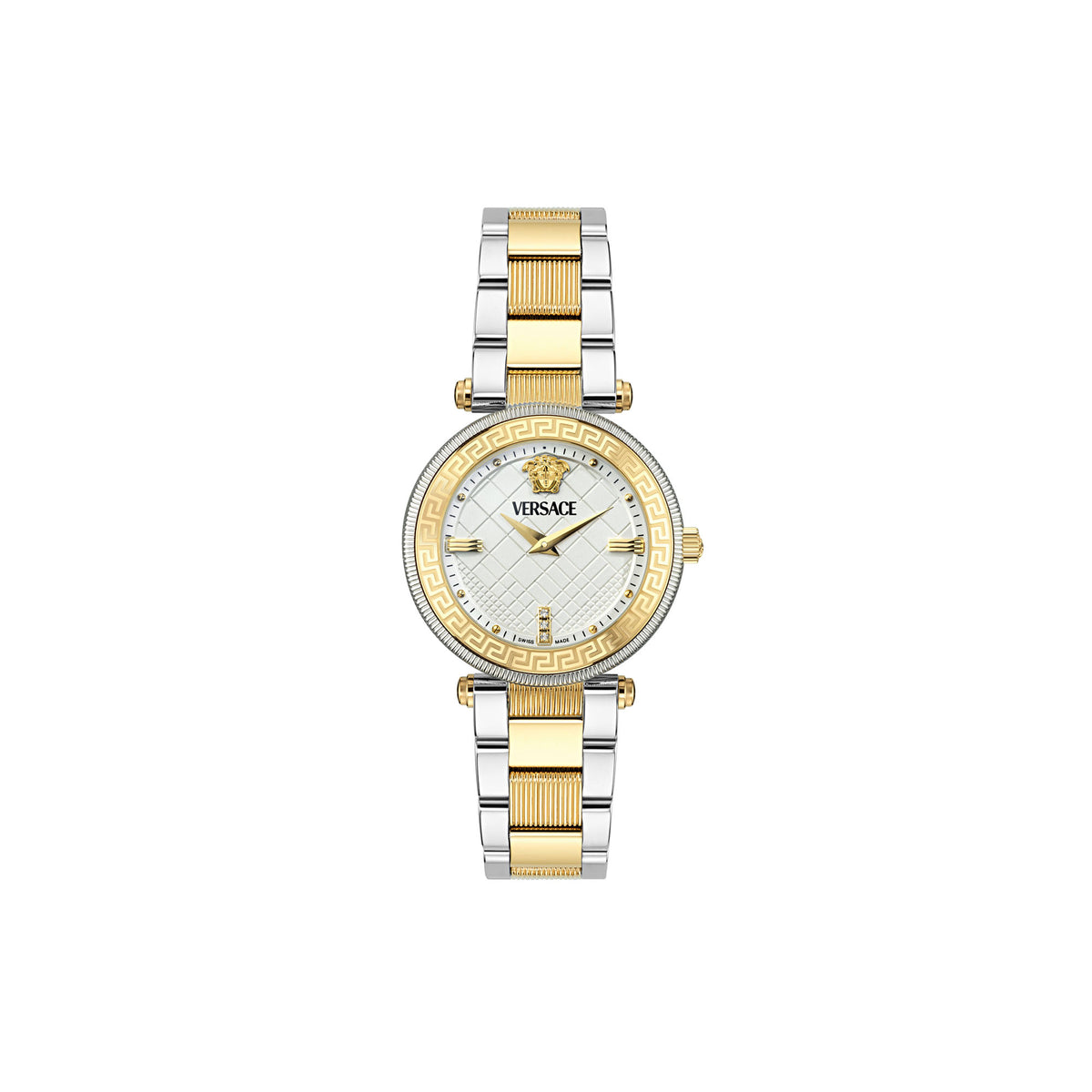 Versace Reve White Round Dial Quartz Analog Women Watch