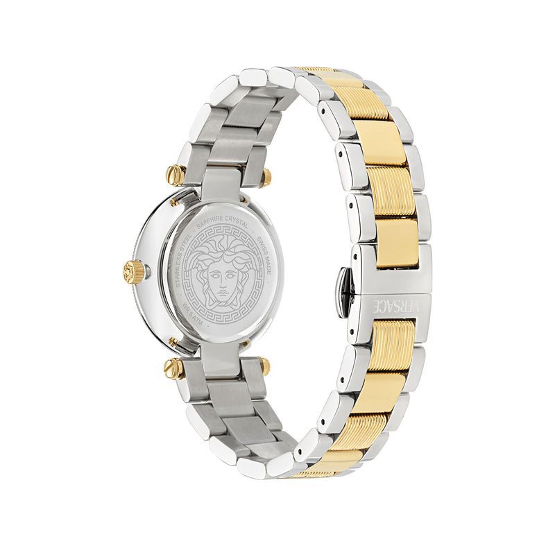 Versace Reve White Round Dial Quartz Analog Women Watch Watch Versace