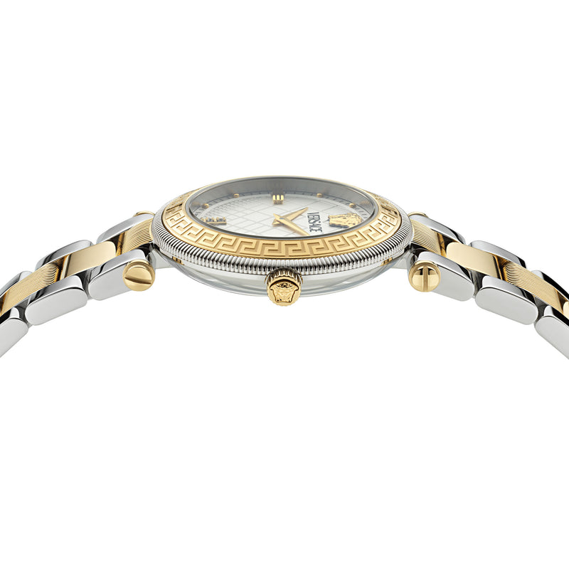 Versace Reve White Round Dial Quartz Analog Women Watch Watch Versace