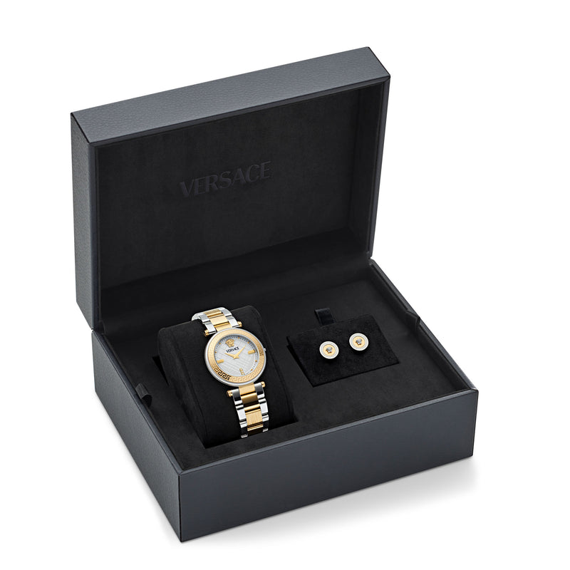 Versace Reve White Round Dial Quartz Analog Women Watch Watch Versace