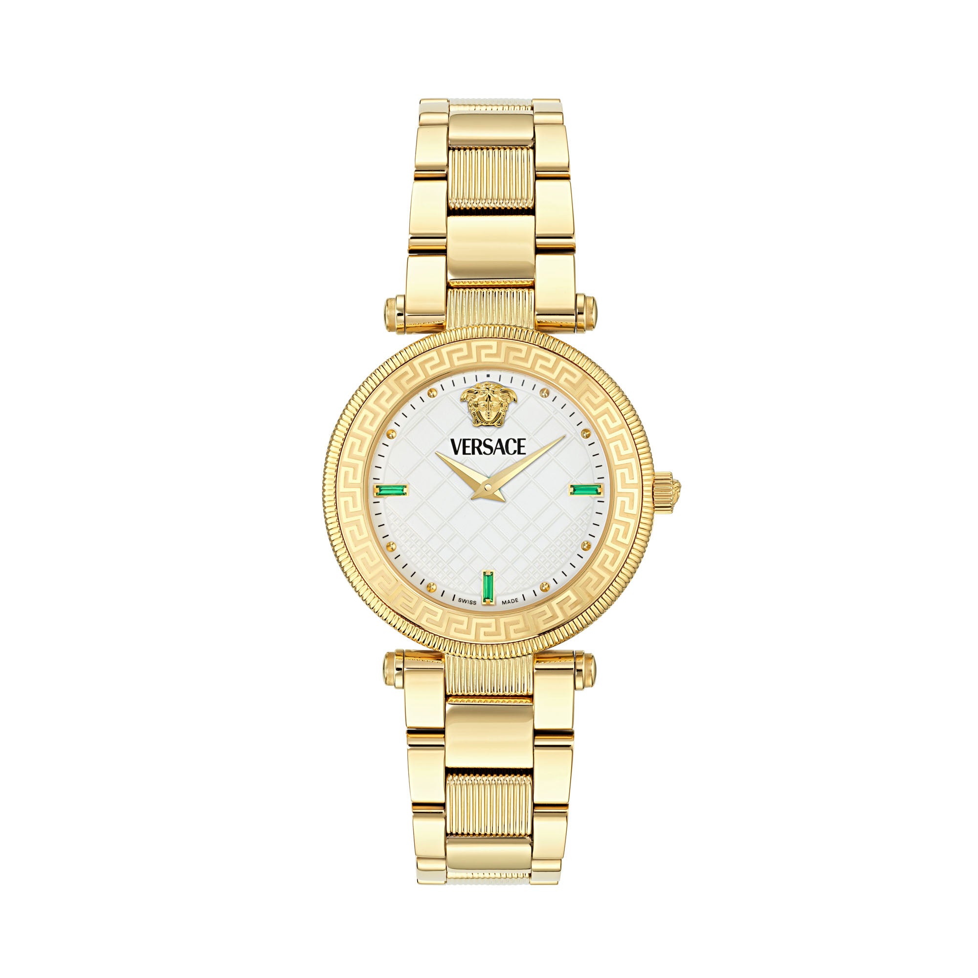 Versace Reve White Round Dial Quartz Analog Women Watch