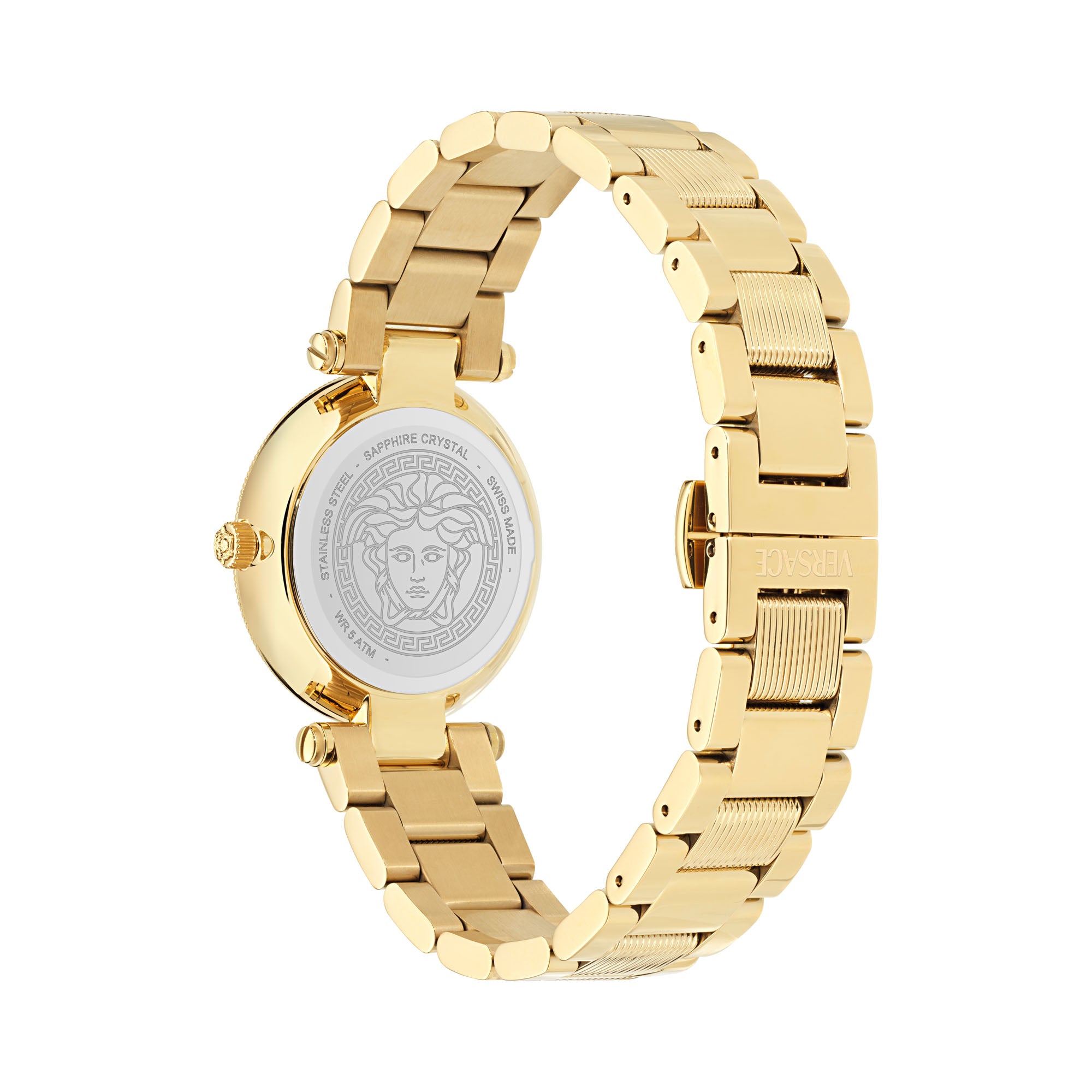 Versace Reve White Round Dial Quartz Analog Women Watch Watch Versace