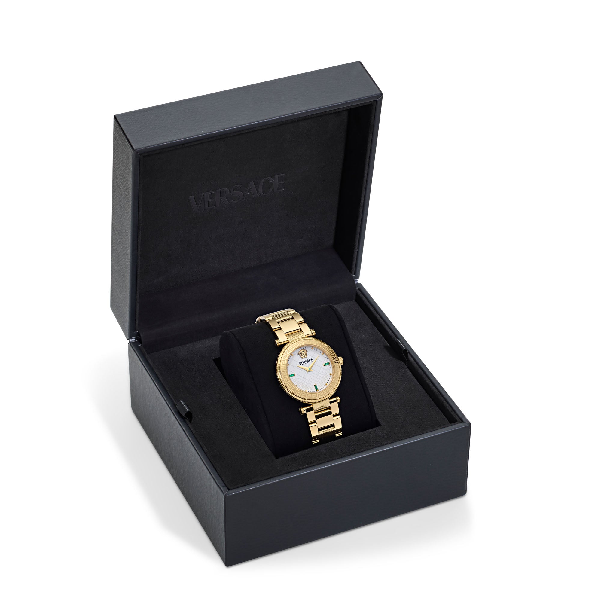 Versace Reve White Round Dial Quartz Analog Women Watch