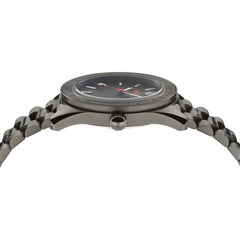 Versace Black Round Dial Quartz Analog Men Watch Watch Versace