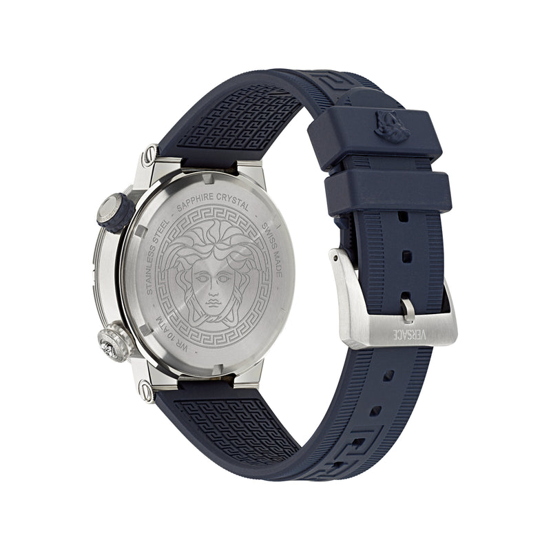 Versace Multicolor Round Dial Quartz Analog Men Watch Watch Versace