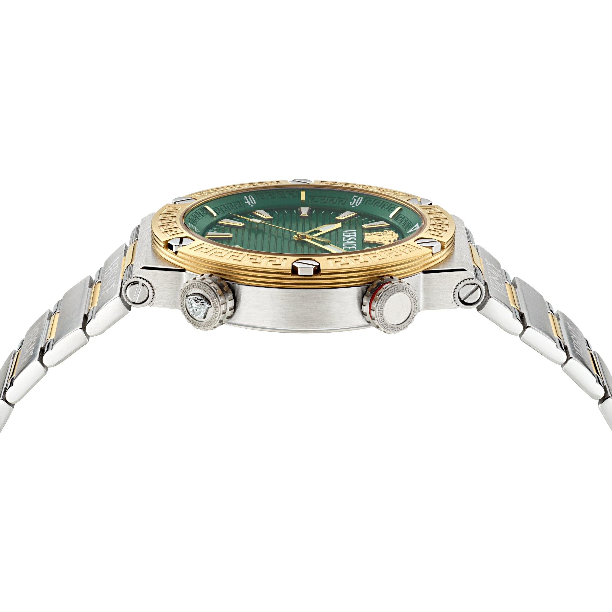 Versace Multicolor Round Dial Quartz Analog Men Watch