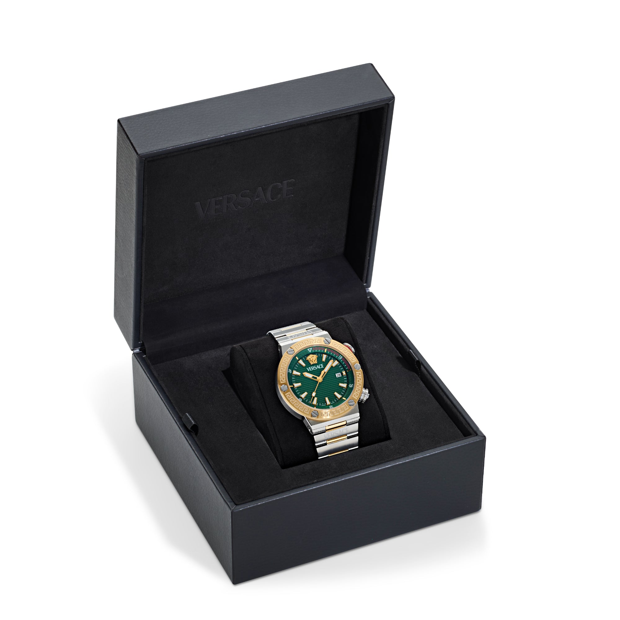 Versace Multicolor Round Dial Quartz Analog Men Watch Watch Versace