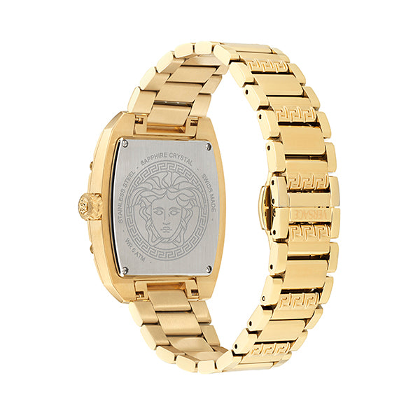Versace Black Tonneau Dial Quartz Analog Women Watch Watch Versace