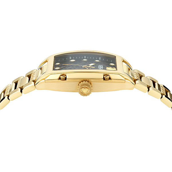 Versace Black Tonneau Dial Quartz Analog Women Watch Watch Versace