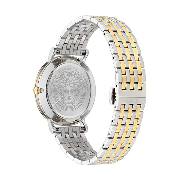Versace Blue Round Dial Quartz Analog Men Watch Watch Versace