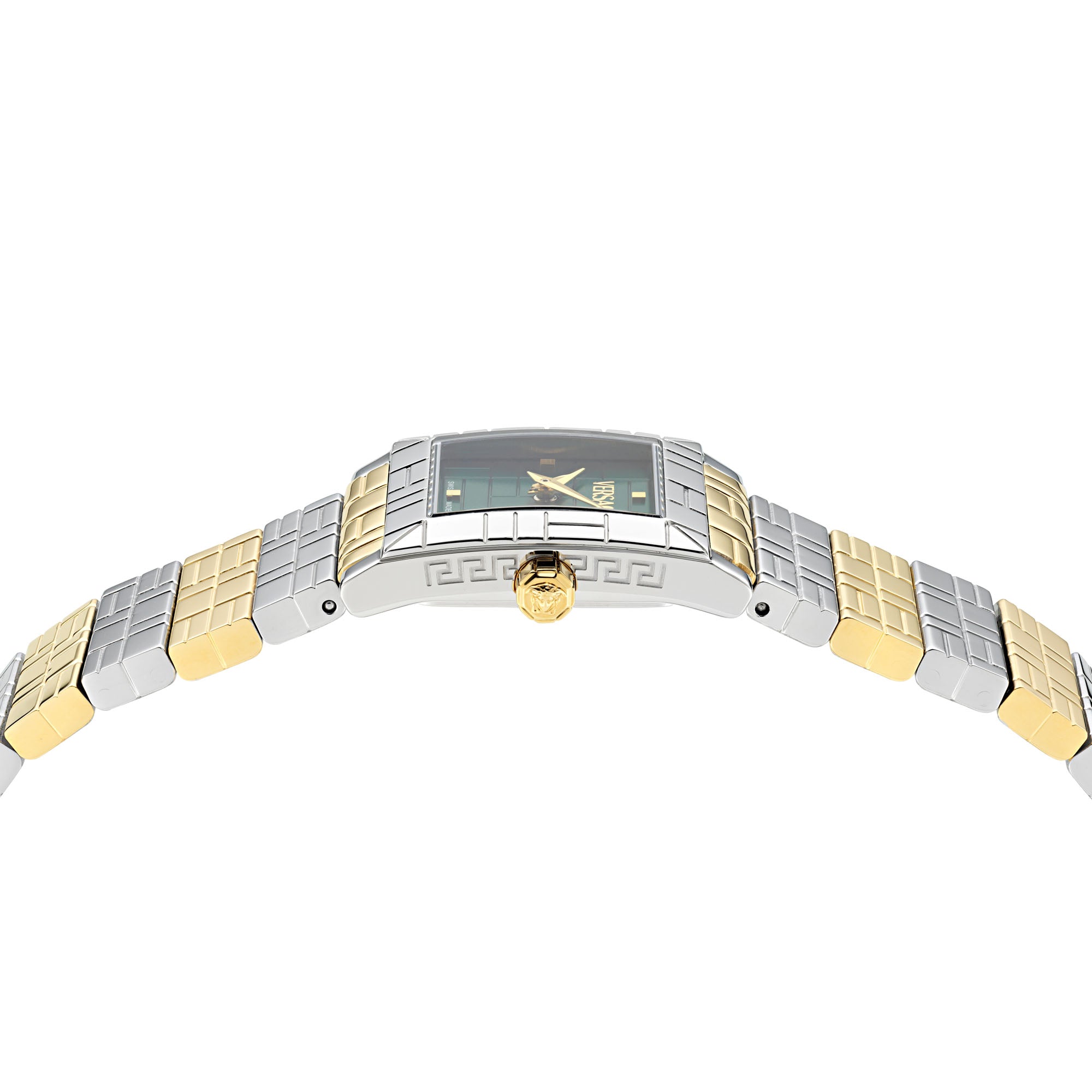 Versace Mosaic Green Octogonal Dial Quartz Analog Women Watch Watch Versace