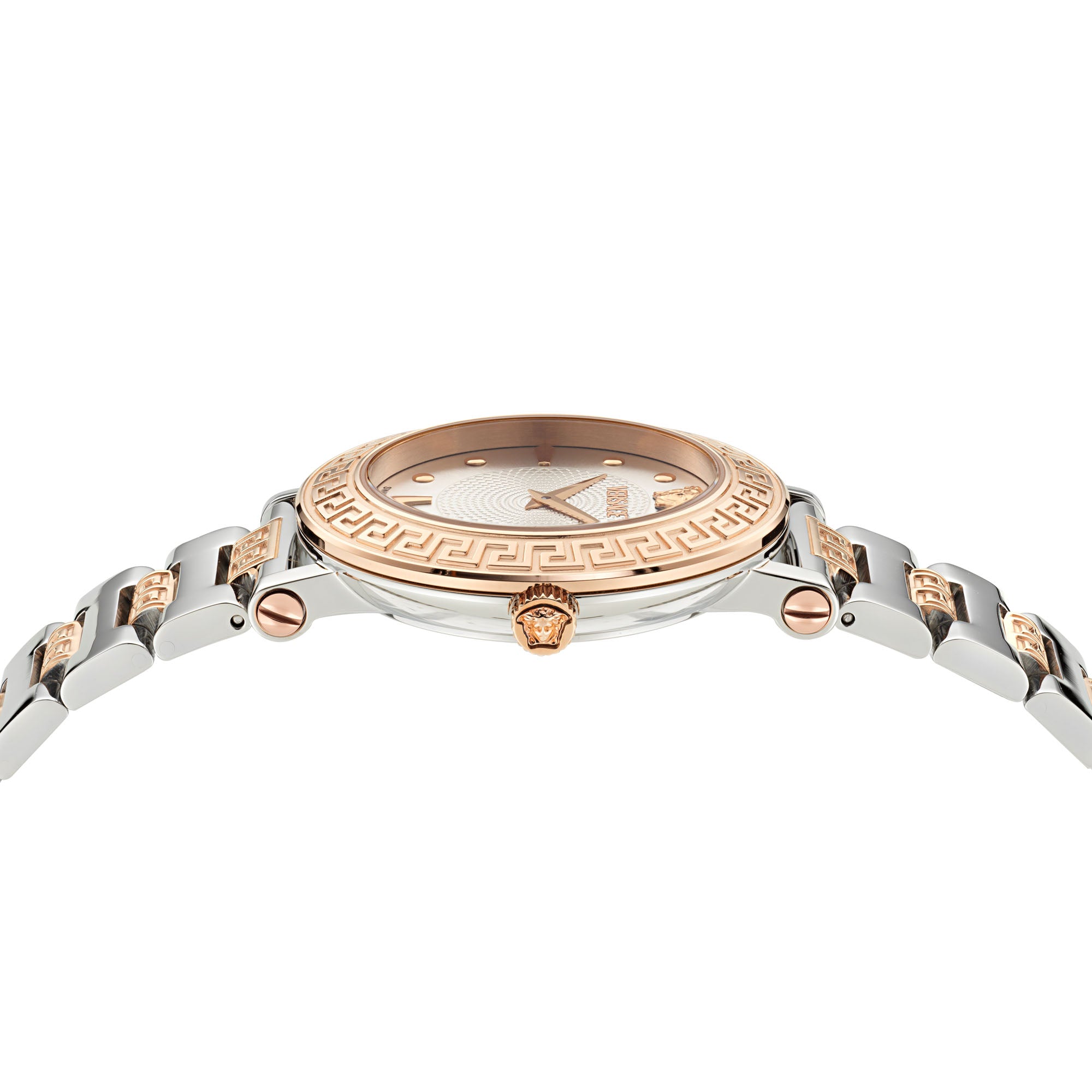 Versace Greca Sphere White Round Dial Quartz Analog Women Watch