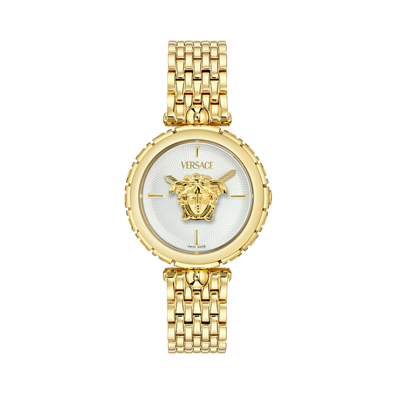 Versace Medusa White Round Dial Quartz Analog Women Watch Watch Versace