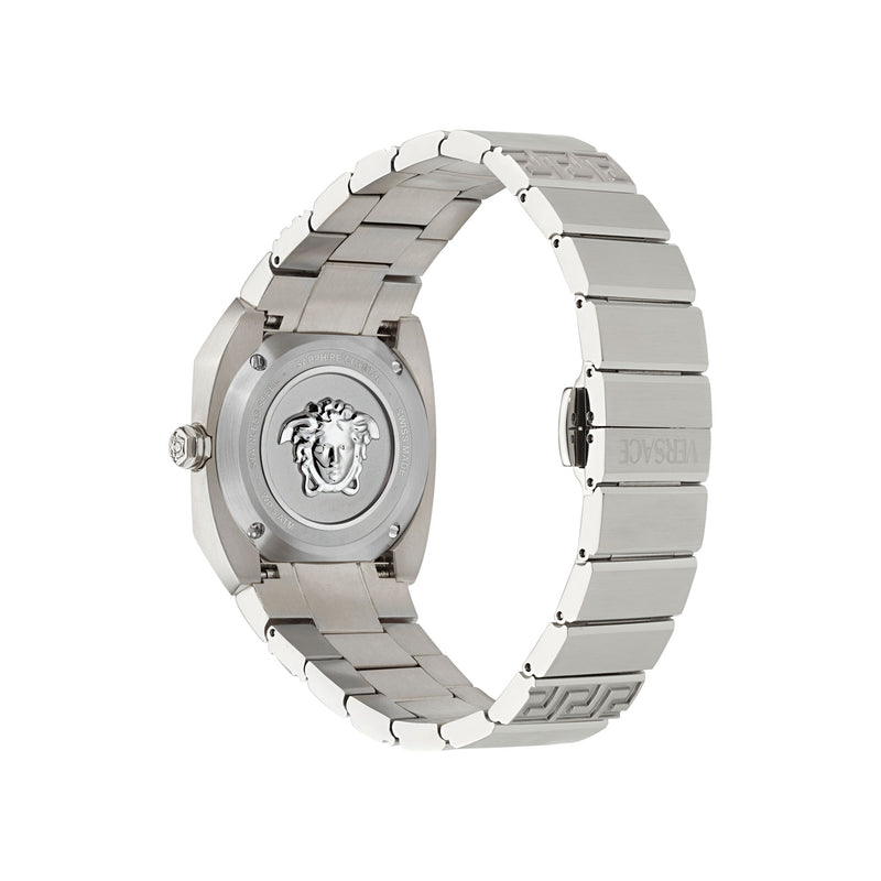 Versace Antares Blue Octogonal Dial Quartz Analog Women Watch Watch Versace