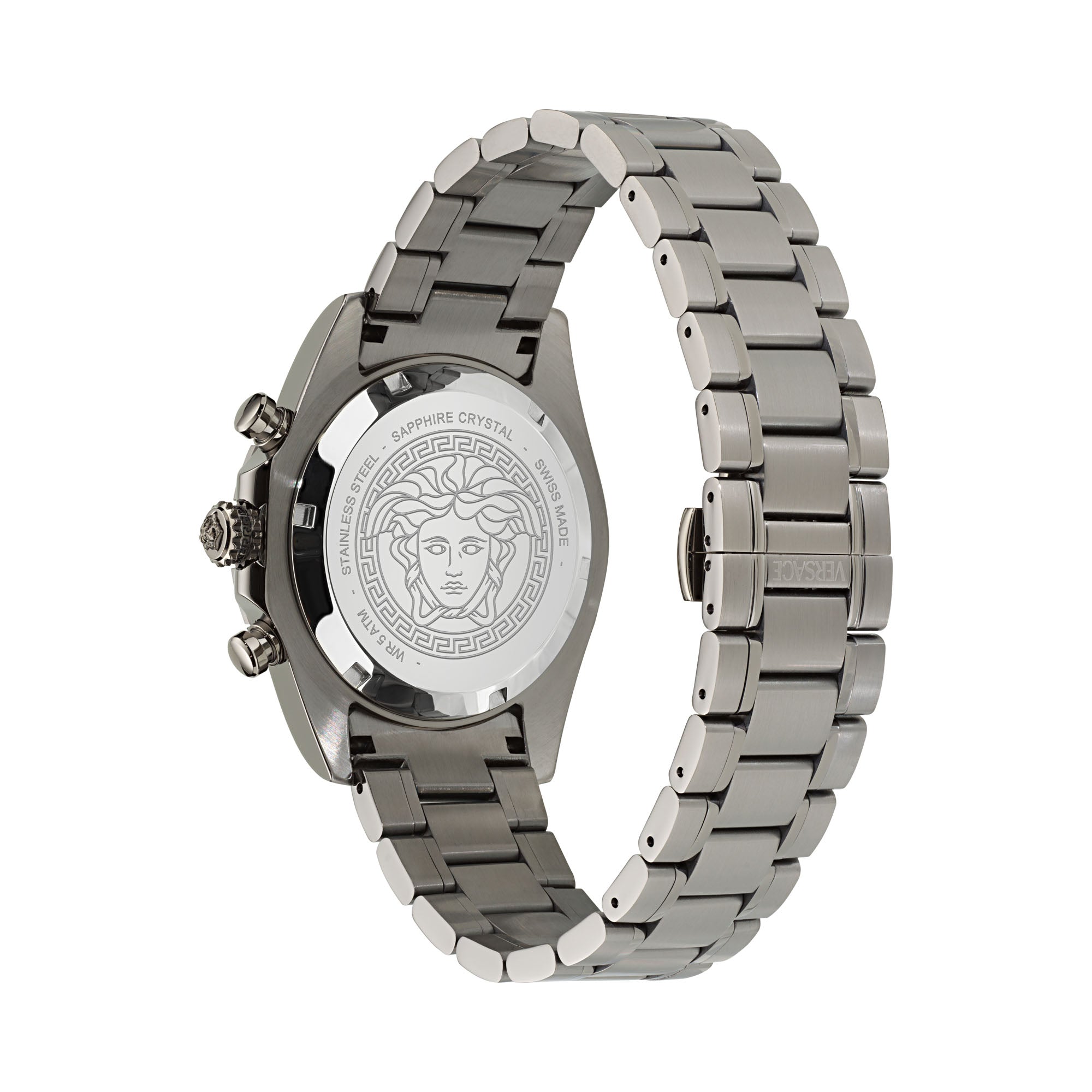 Versace Chrono X Green Round Dial Quartz Analog Men Watch