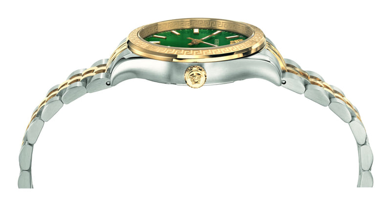Versace Hellenyium Stainless Steel Round Dial Quartz Women Watch Watch Versace