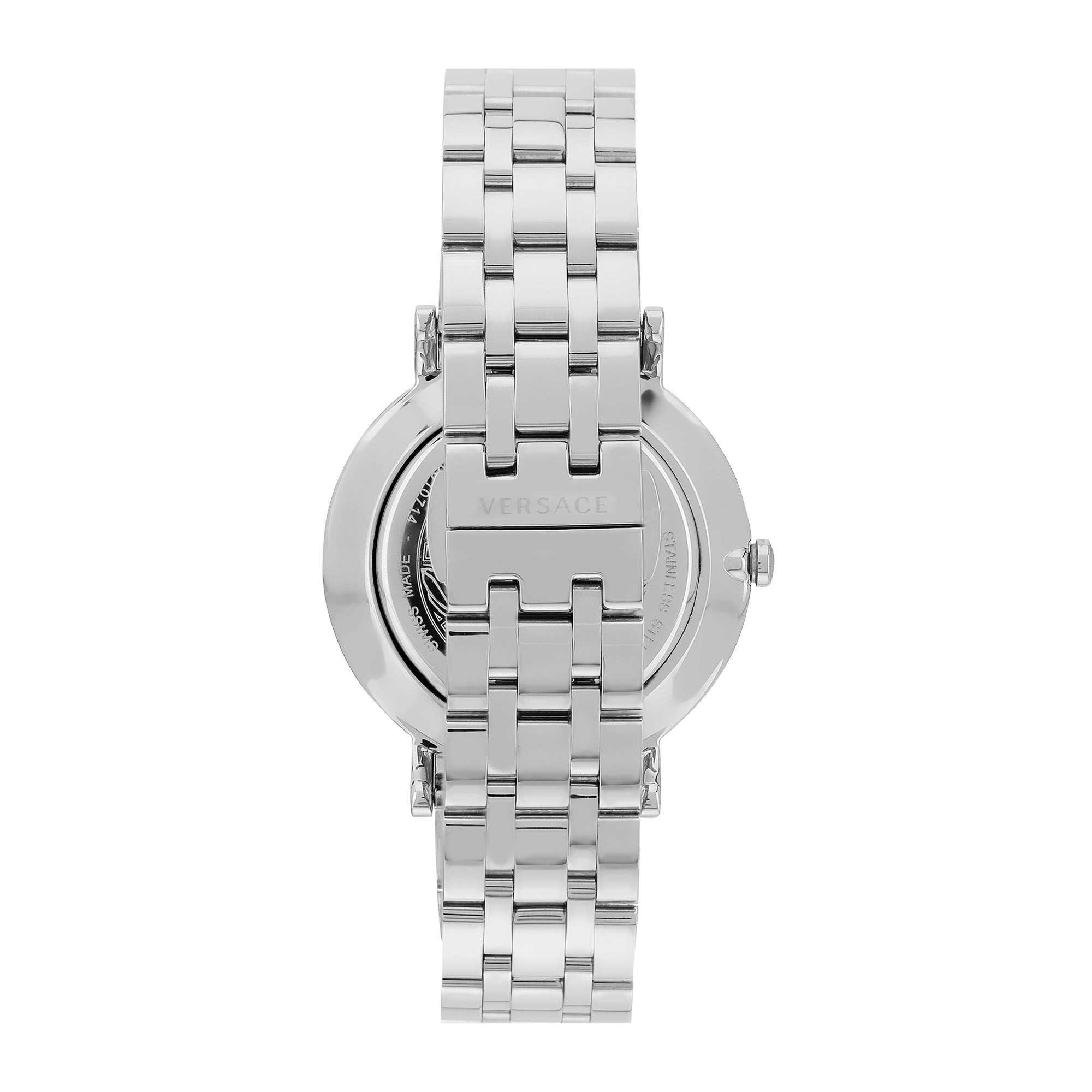 Versace V Black Round Dial Quartz Analog Women Watch