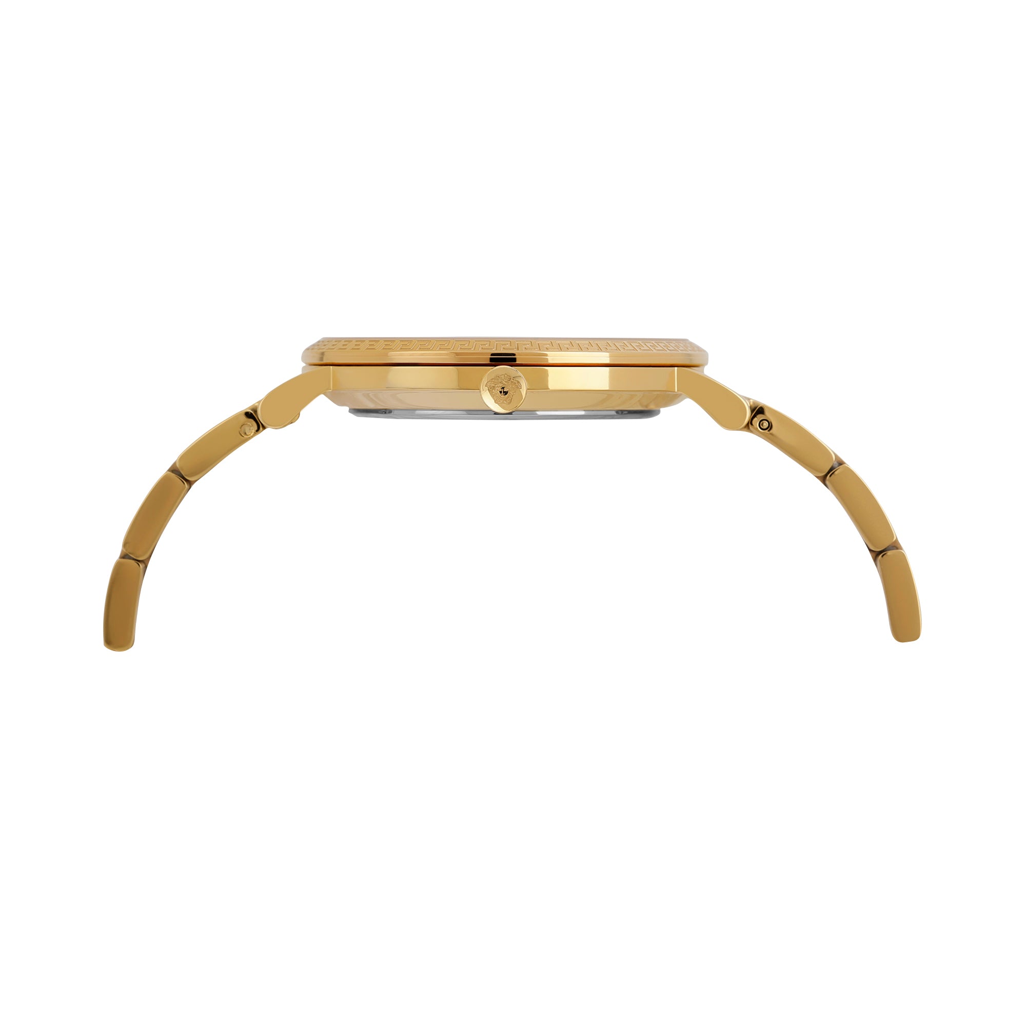 Versace White Round Dial Quartz Analog Men Watch