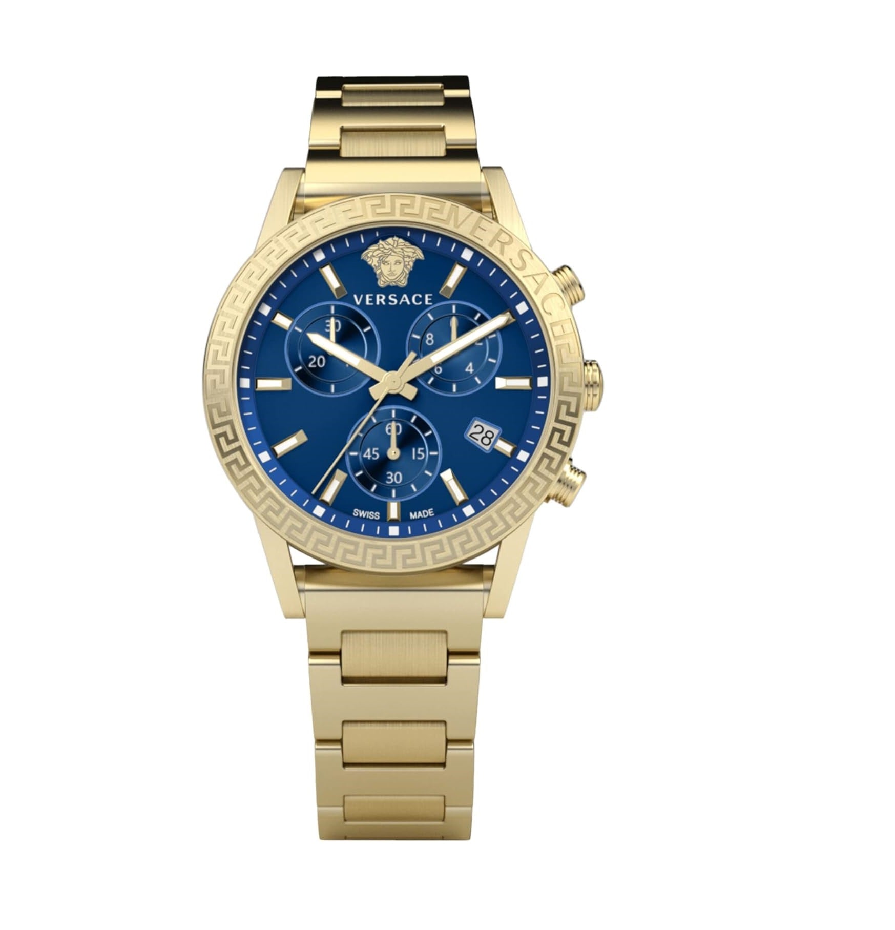 Versace Sport Tech Lady VEKB00722 Blue Women 40 mm Round Watch