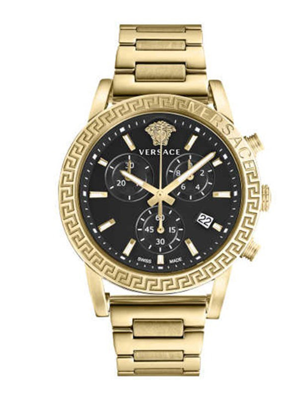 Versace Sport Tech Black Round Dial Quartz Analog Women Watch Watch Versace