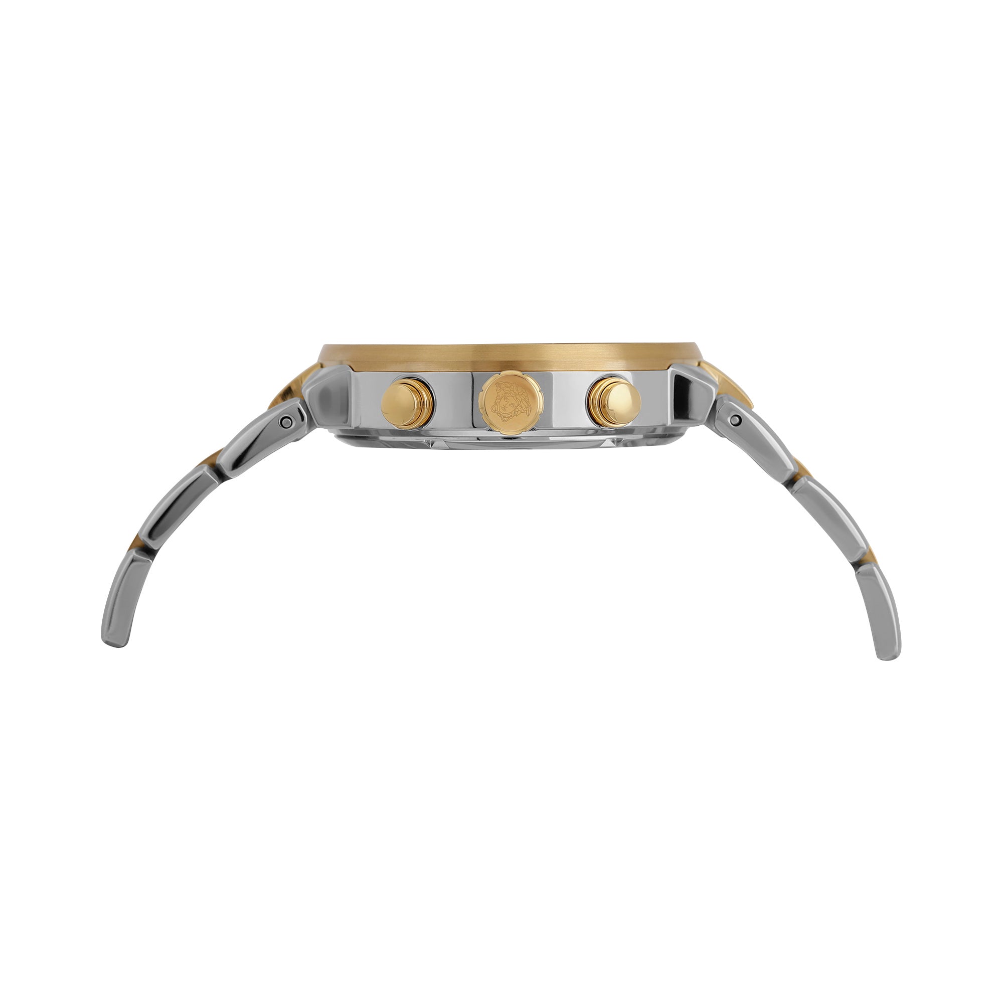 Versace White Round Dial Quartz Analog Men Watch