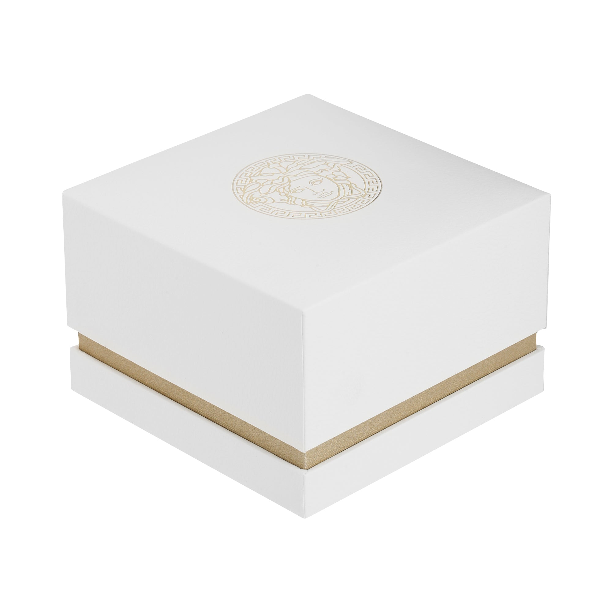 Versace White Round Dial Quartz Analog Men Watch