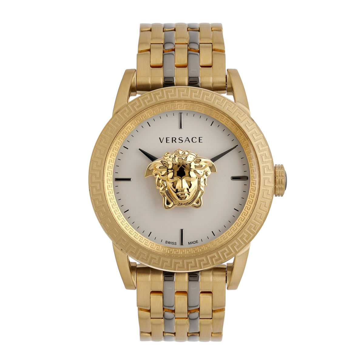 Versace White Round Dial Quartz Analog Women Watch