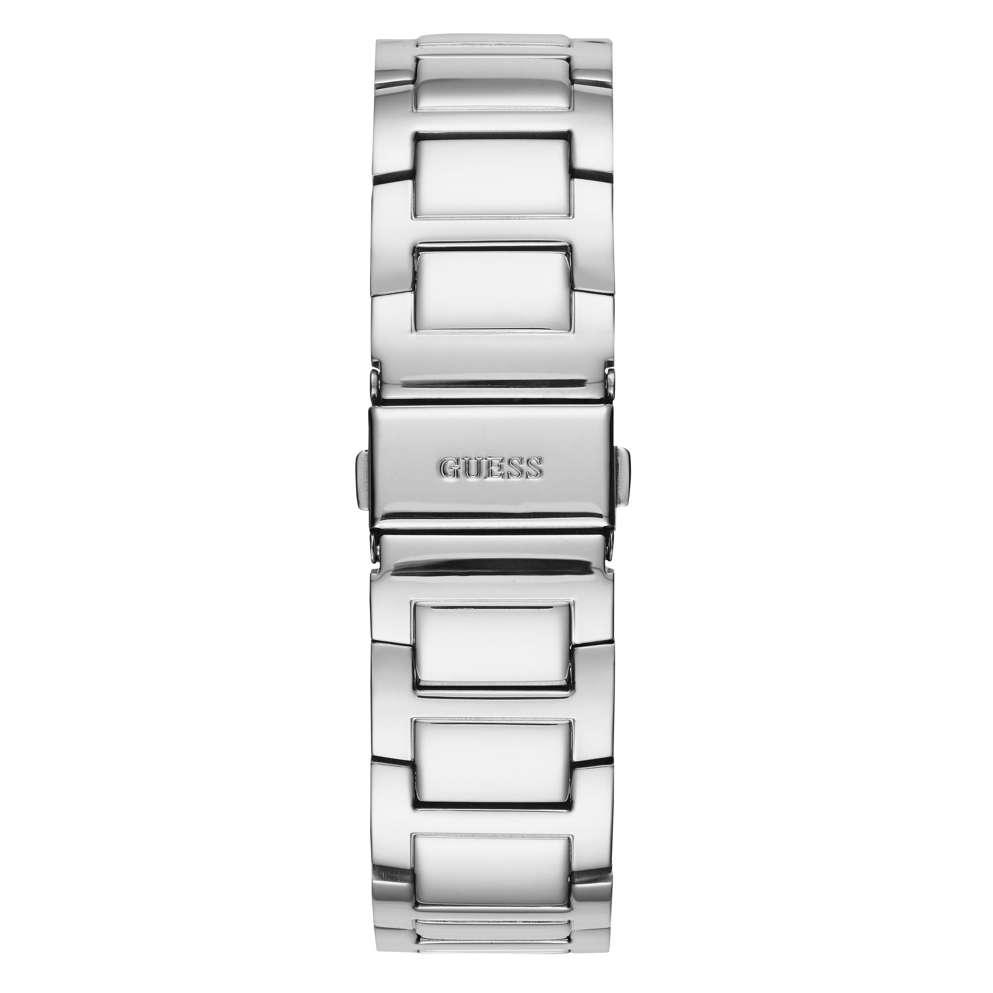 Guess Lady Frontier Silver Tone Round Dial Quartz Analog Women Watch