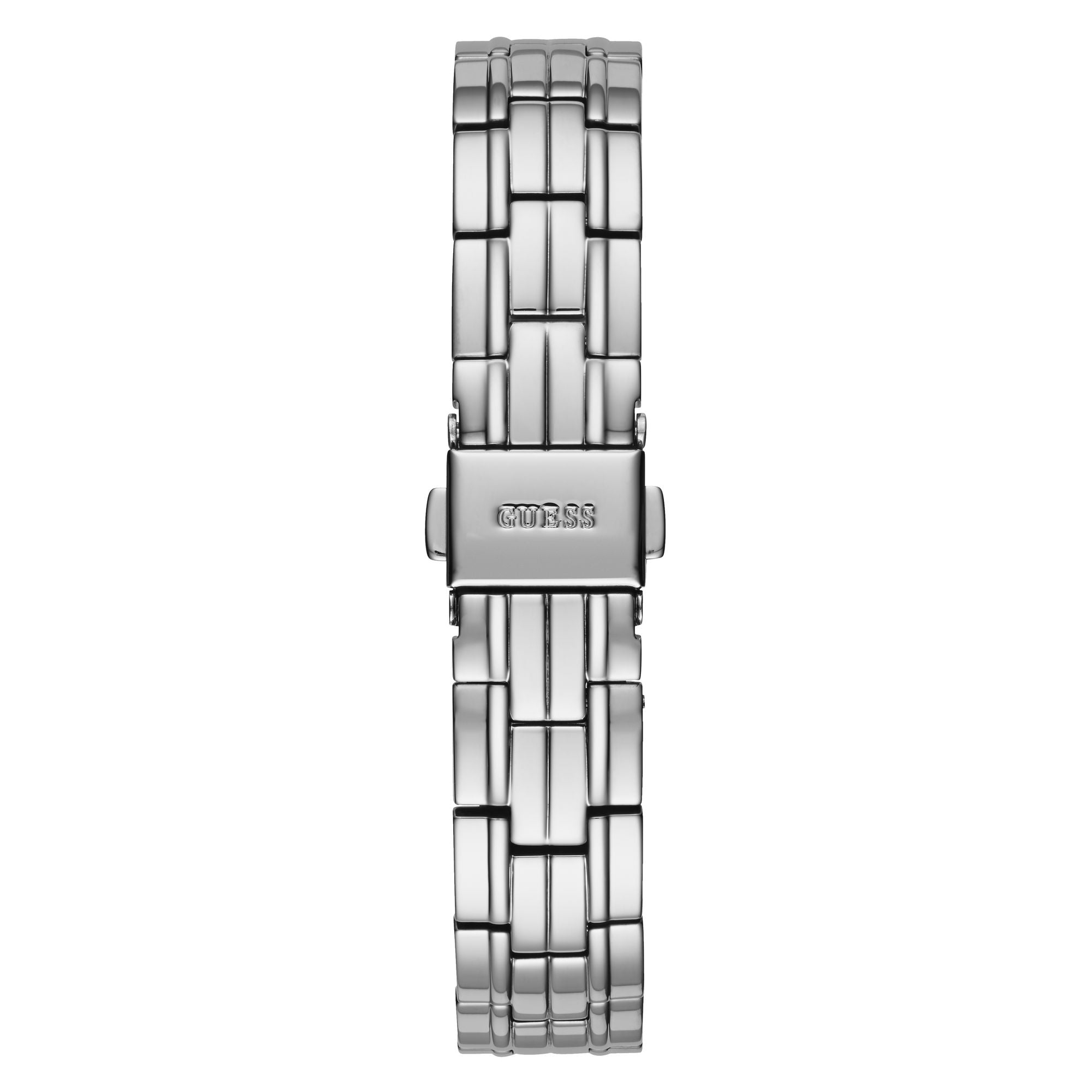 Guess Silver Round Quartz Analog Women Watch