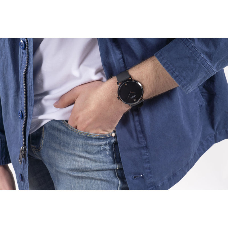 Guess Supernova Black Round Dial Quartz Analog Men Watch Watch Guess