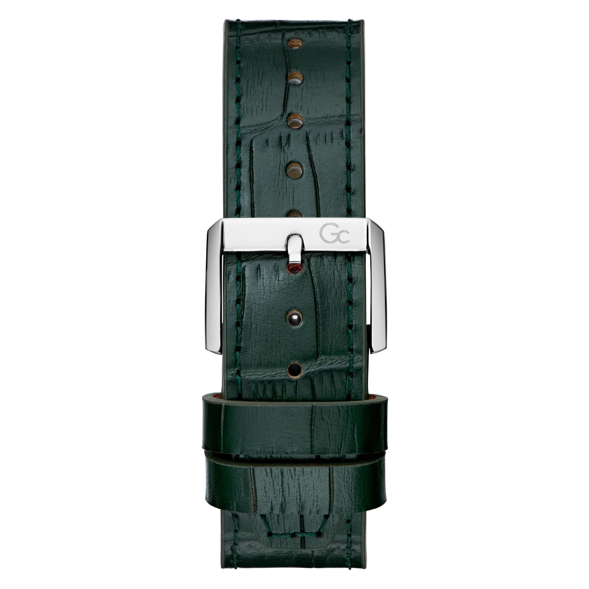 Gc Collection One Green Round Dial Quartz Analog Men Watch - Guess Collection
