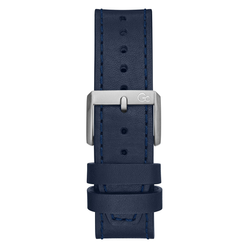 GC Spirit Tonneau Blue Round Dial Analog Men's Watch - Y83001G7MF Watch Gc