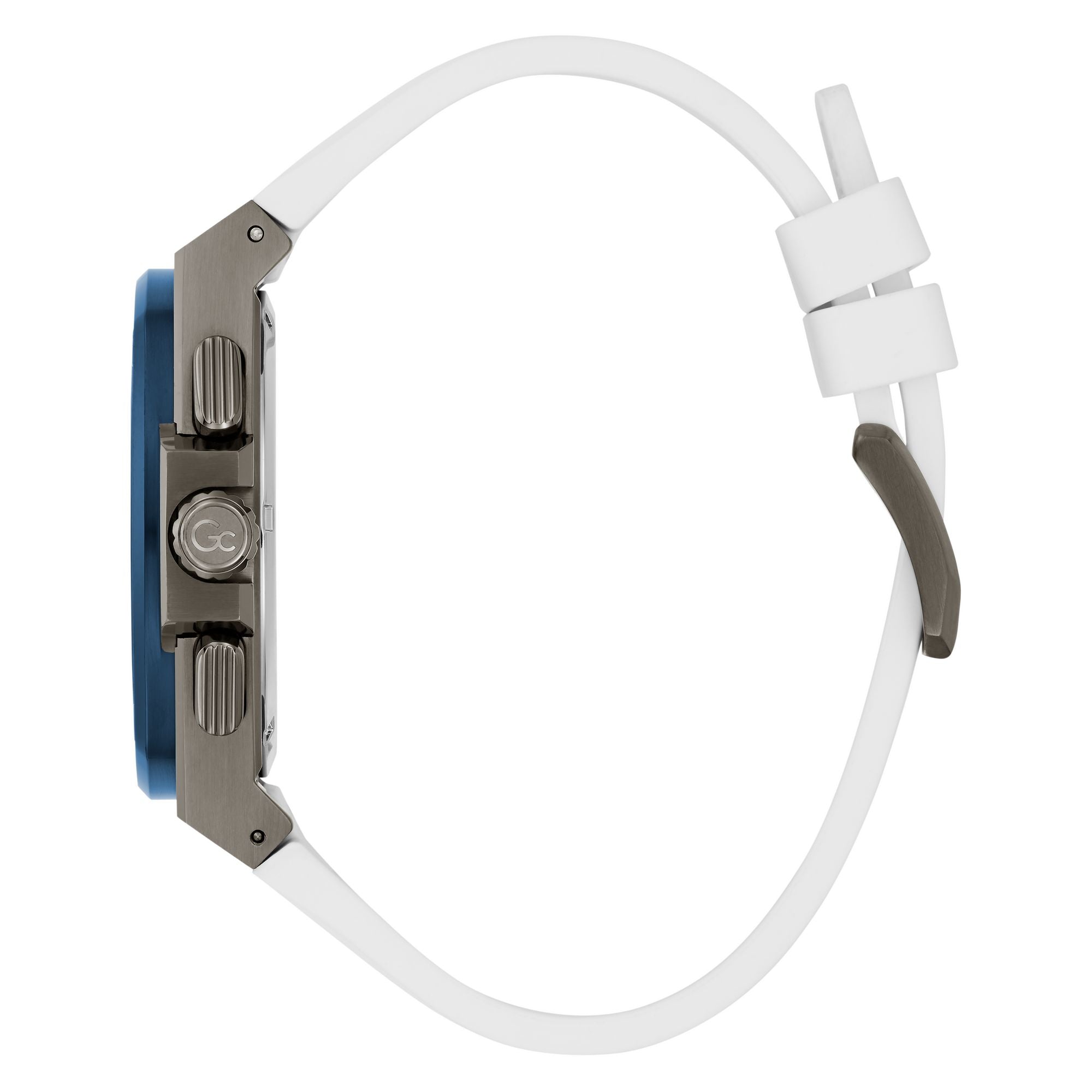 GC Coussin White Square Dial Analog Men's Watch - Y99015G7MF