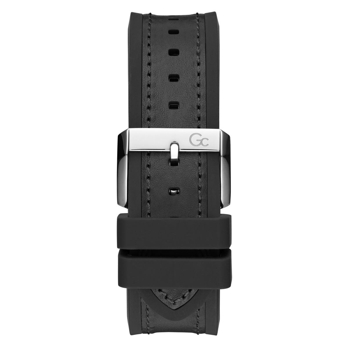 Gc Sport Chic Silver Round Dial Quartz Men Watch - Guess