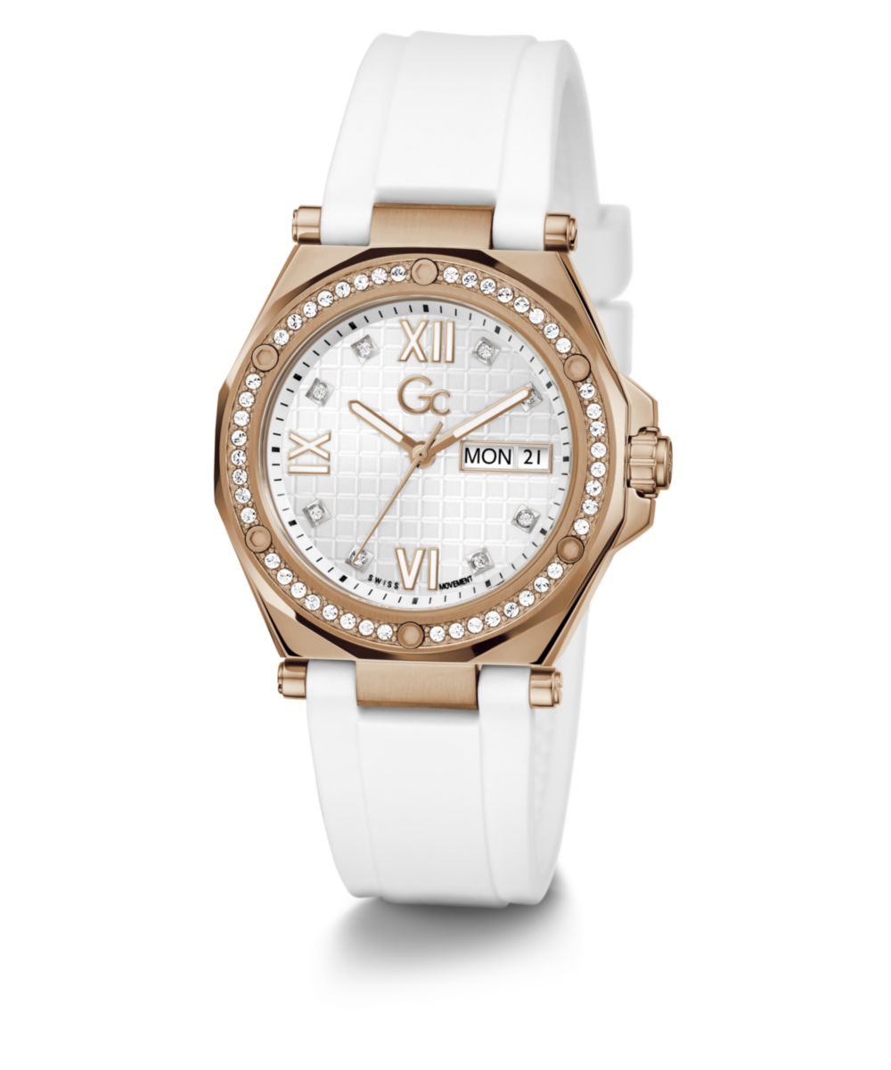 Gc Sport Chic Rose gold Round Dial Quartz Women Watch - Guess Collection