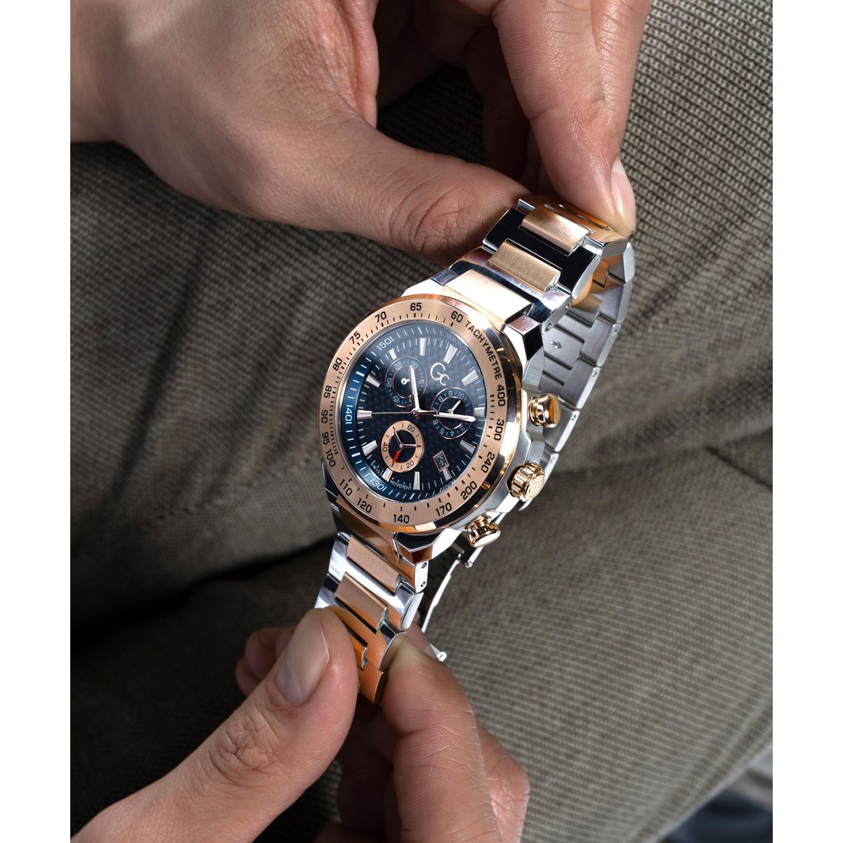Gc watches silver deals