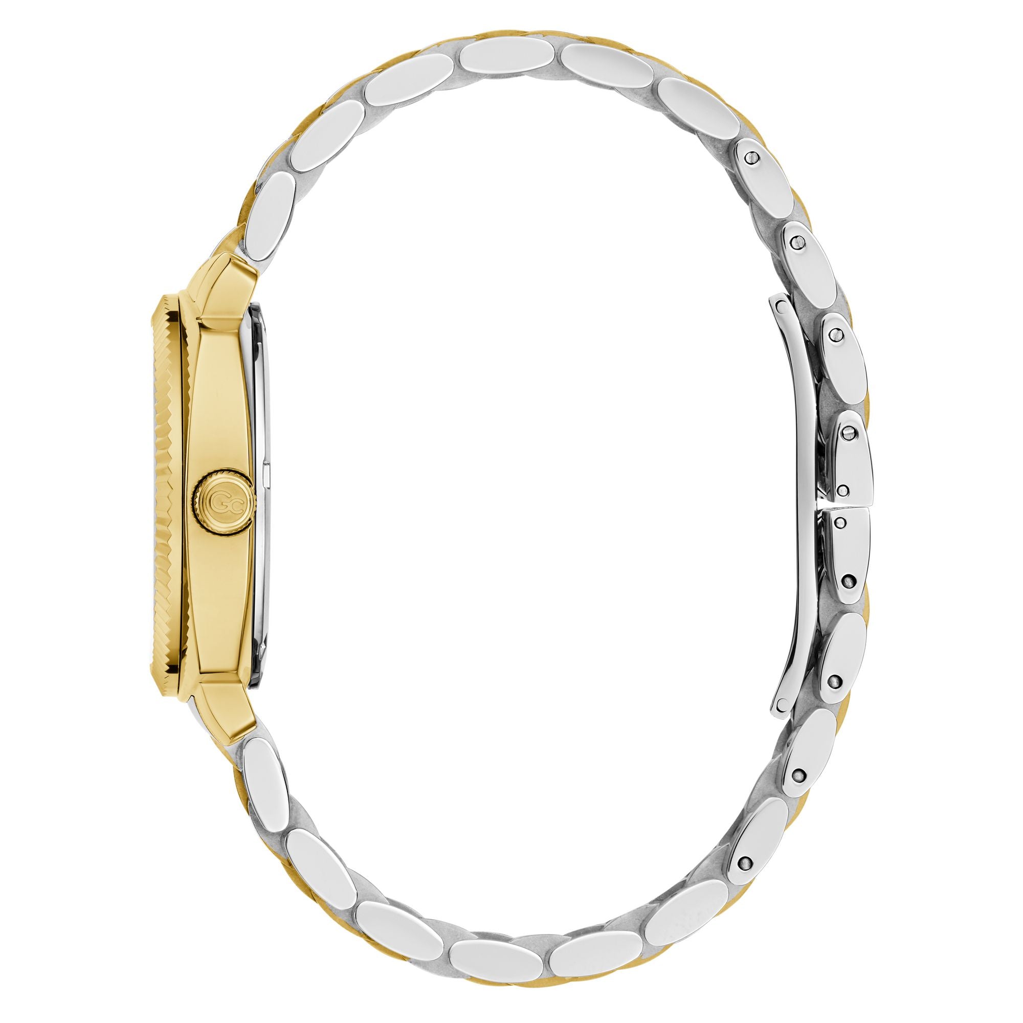 Gc Flair Green Square Dial Quartz Analog Women Watch - Guess