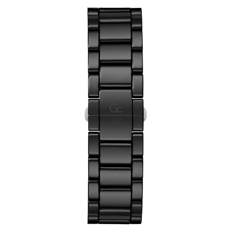 Gc Collection Speedracer Black Rose Gold Dial Quartz Analog Men Watch - Guess Collection Watch Gc