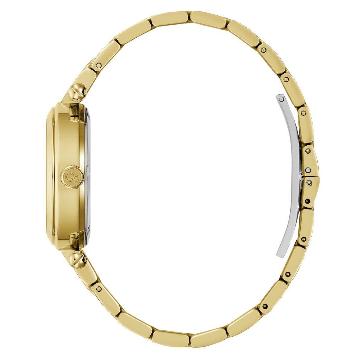 Gc Round 32mm White Dial Analog Women Watch - Z63003L6