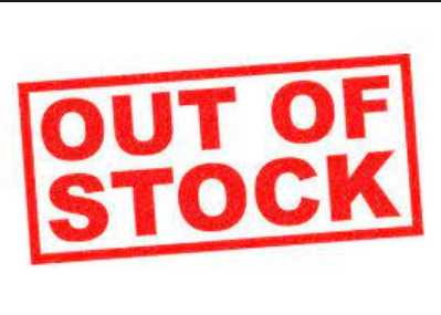 Out of stock