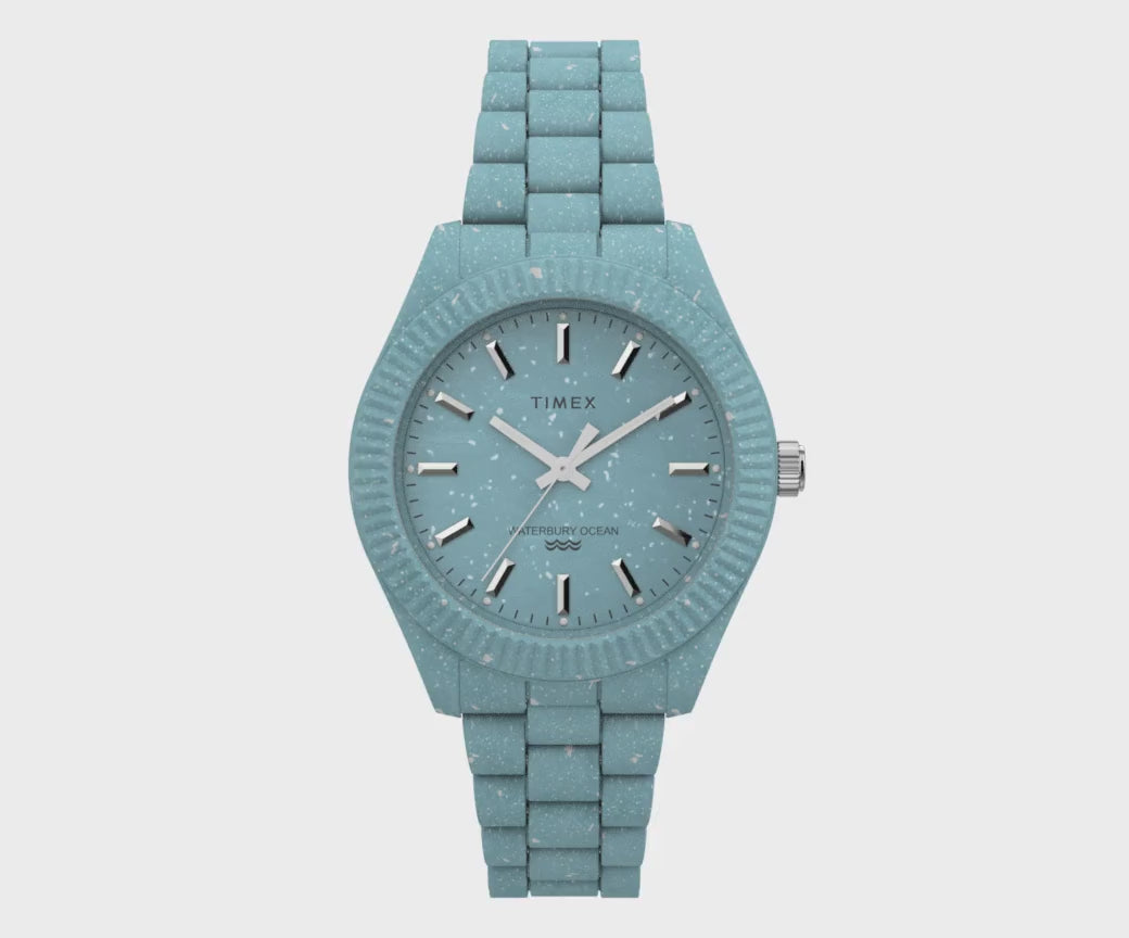 Timex Trend Blue Round Dial Quartz Analog Women Watch Watch Timex