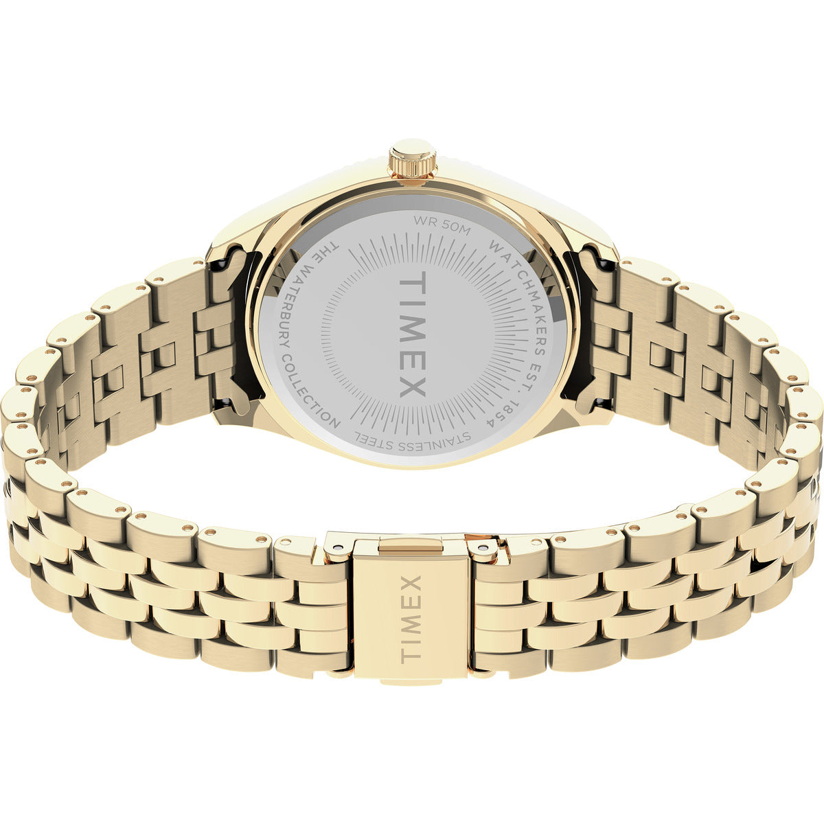 Timex Trend Round 21mm Gold Dial Analog Women Watch - TW2U78500UJ Watch Timex